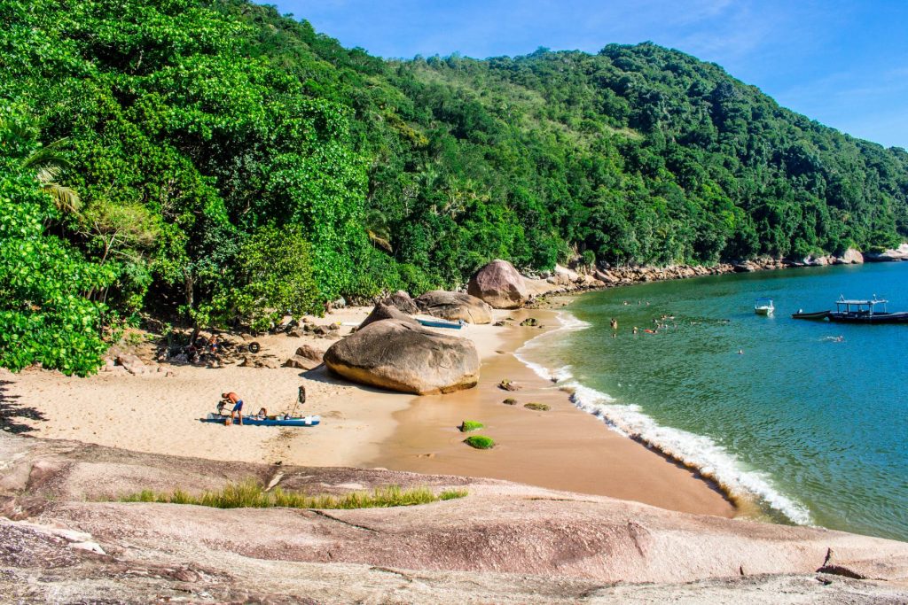 Praia do Sangava Guarujá