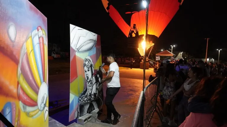 Sucesso com o Festival de Balonismo na Enseada