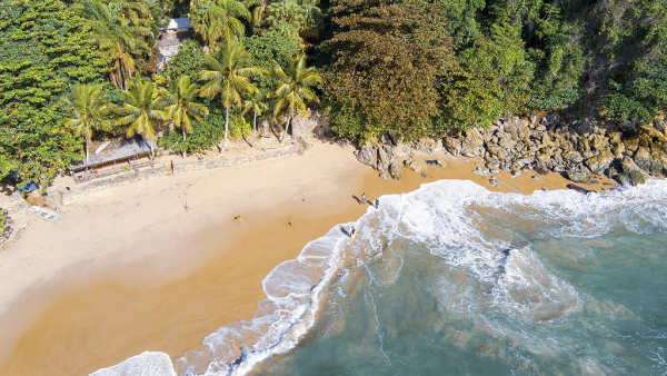 Praia do Éden Guarujá