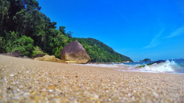 Praia do Sangava Guarujá