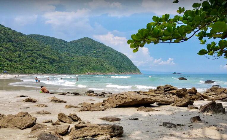 Praia do Pinheiro Guarujá